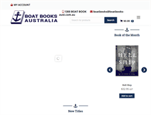 Tablet Screenshot of boatbooks-aust.com.au